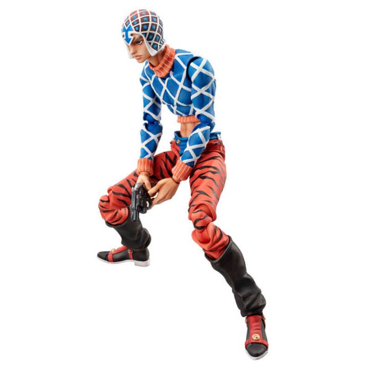 MEDICOS Super Action Statue JoJo's Bizarre Adventure - Part Ⅴ - Guido Mista & Sex Pistols Figure