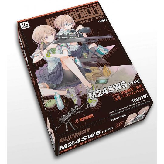 Tomytec Little Armory LS04 M24 Tohko Sawashiro ＆Shoko Mission Pack