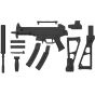 TOMYTEC Little Armory LADF07 Dolls Frontline UMP9 Type Plastic Model Kit