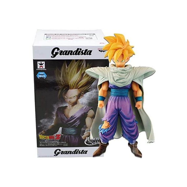 BANDAI Banpresto - Dragon Ball Z - Grandista Resolution of Soldiers - Super Saiyan Son Gohan Figure