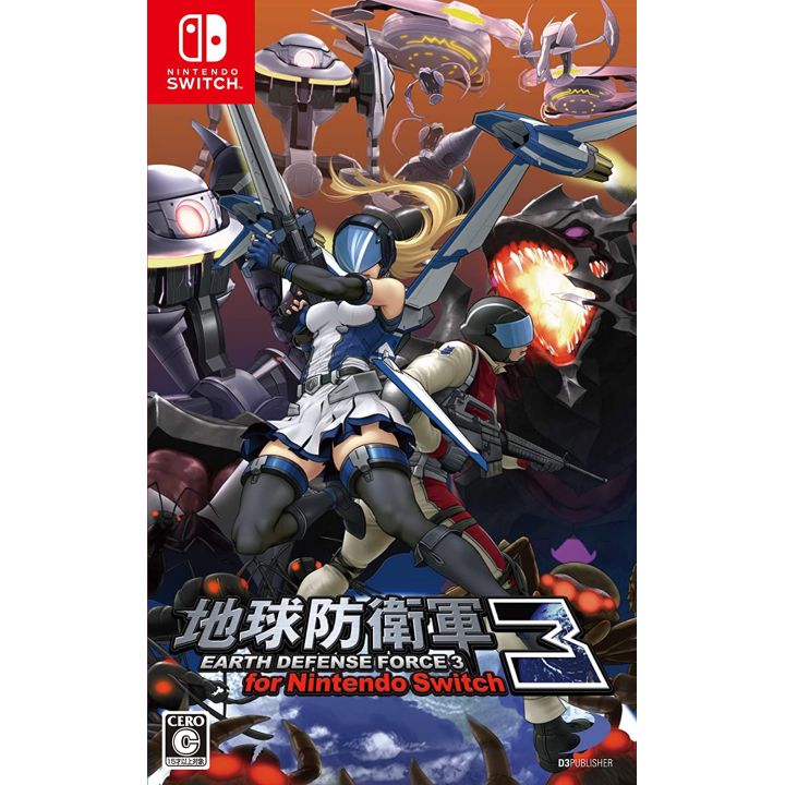 D3 Publisher Earth Defense Force 3 For Nintendo Switch