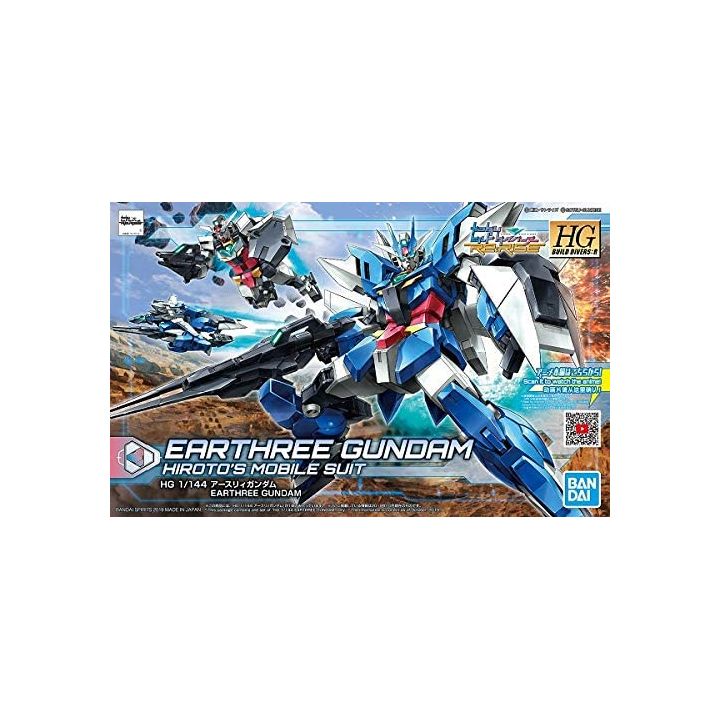 BANDAI HGBD:R Gundam Build Divers Re: RISE - High Grade Earthly Gundam Model Kit Figure