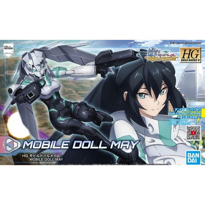 BANDAI HGBD:R Gundam Build Divers Re: RISE - High Grade Mobile Doll May Model Kit Figur