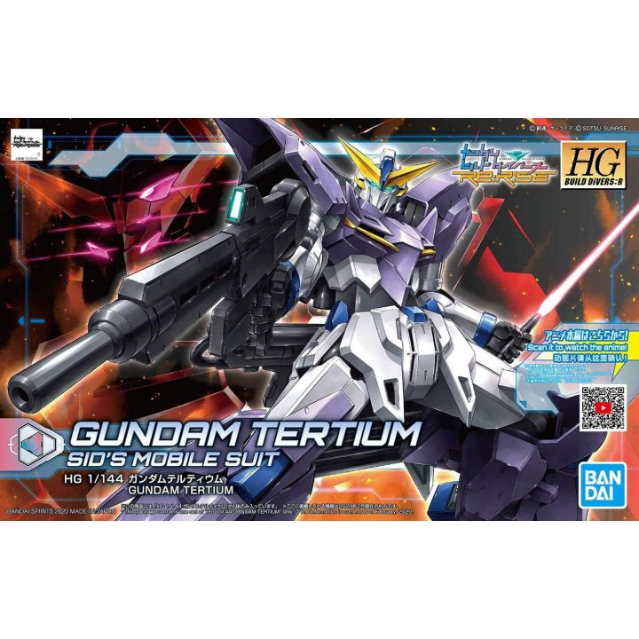 BANDAI HGBD:R Gundam Build Divers Re: RISE - High Grade Gundam Teltium Model Kit Figure