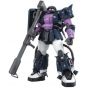 BANDAI MG Mobile Suit Gundam - Master Grade High Mobility Type Zaku II Black Tertiary Star Ver.2.0 Model Kit Figure