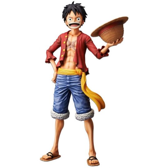 BANDAI Banpresto - One Piece Grandista Nero - Figura di Monkey D. Luffy