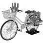 Tomytec Little Armory  LM006  School Bike  (Specified Defense School)  Silver Plastic Model Kit