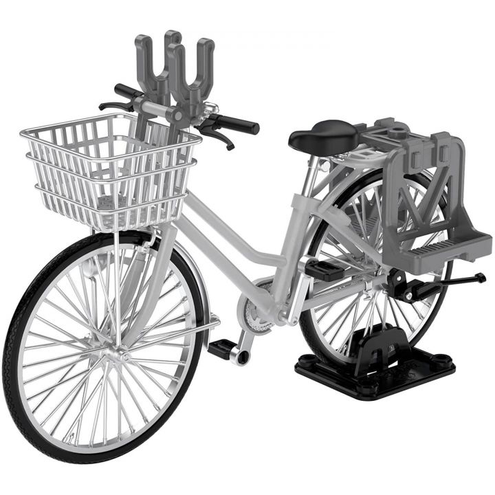 Tomytec Little Armory  LM006  School Bike  (Specified Defense School)  Silver Plastic Model Kit