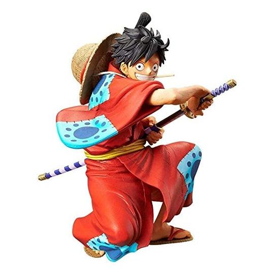 BANDAI Banpresto - One Piece - Rey del Artista El Mono D. Luffy (Wa no Kuni) Figura