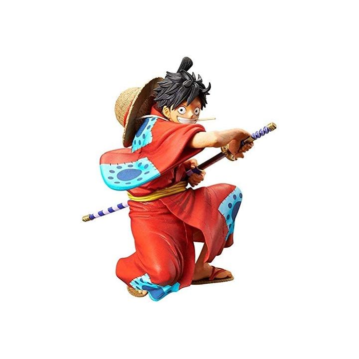 BANDAI Banpresto - One Piece - Rey del Artista El Mono D. Luffy (Wa no Kuni) Figura