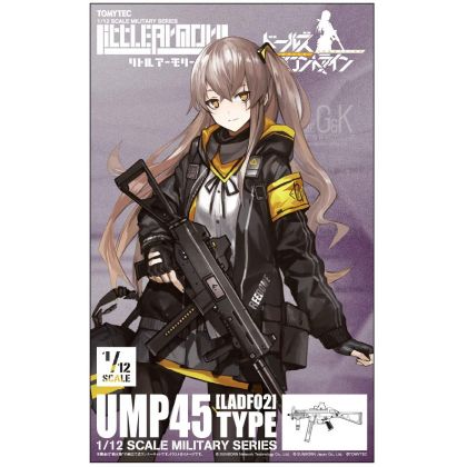 TOMYTEC Little Armory LADF02 Dolls Frontline UMP45 Type Plastic Model Kit