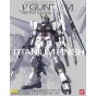 BANDAI MG Mobile Suit Gundam Char's Counterattack - Master Grade ν Gundam Ver.Ka Titanium Finish Model Kit Figure