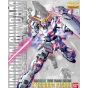 BANDAI MG Mobile Suit Gundam UC - Master Grade Unicorn Gundam (Red / Green TWIN FRAME) Titanium Finish Model Kit Figure