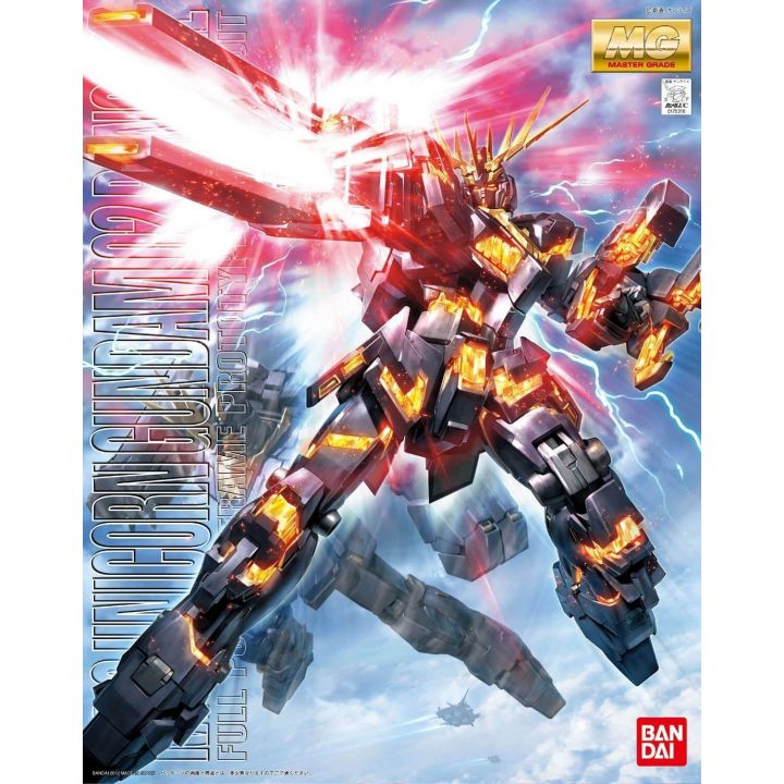 BANDAI MG Mobile Suit Gundam UC - Master Grade Unicorn Gundam Unit 2 Banshee Model Kit Figure