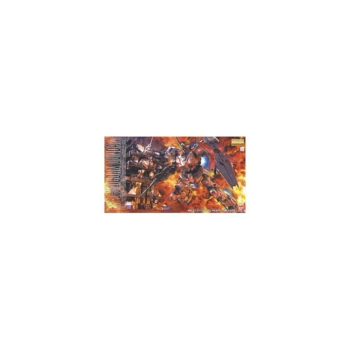 BANDAI MG Mobile Suit Gundam UC - Master Grade Unicorn Gundam HD Color + MSCAGE Model Kit Figura