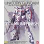 BANDAI MG Mobile Suit Gundam UC - Master Grade Unicorn Gundam Ver.Ka Titanium Finish Model Kit Figure