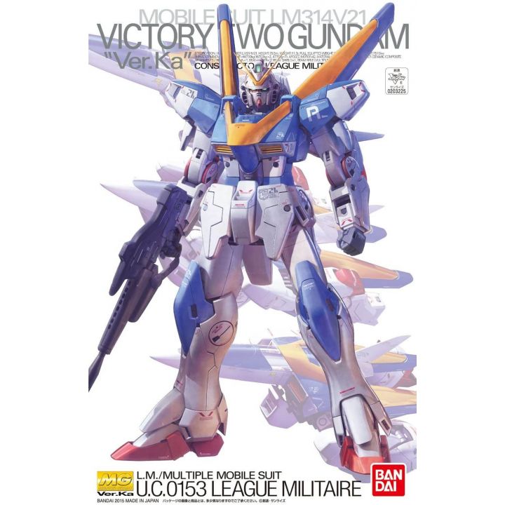 BANDAI MG Mobile Suit V Gundam - Master Grade V2 Gundam Ver.Ka Model Kit Figure