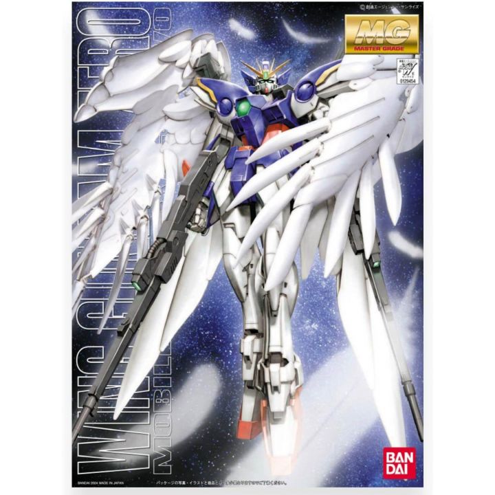 BANDAI MG Mobile Suit Gundam W EW - Master Grade Wing Gundam Zero EW Model Kit Figure