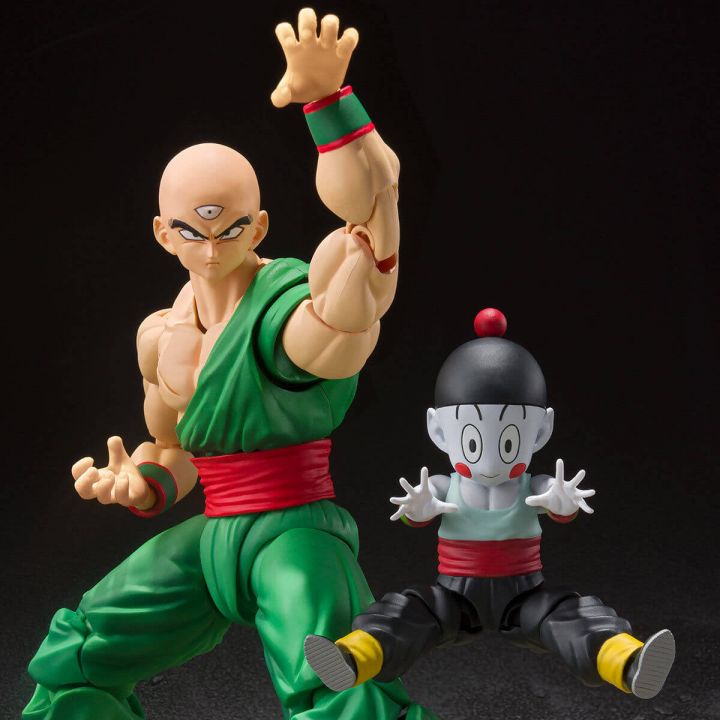 BANDAI S.H.Figuarts Dragon Ball Z - Tenshinhan & Chaozu Figure