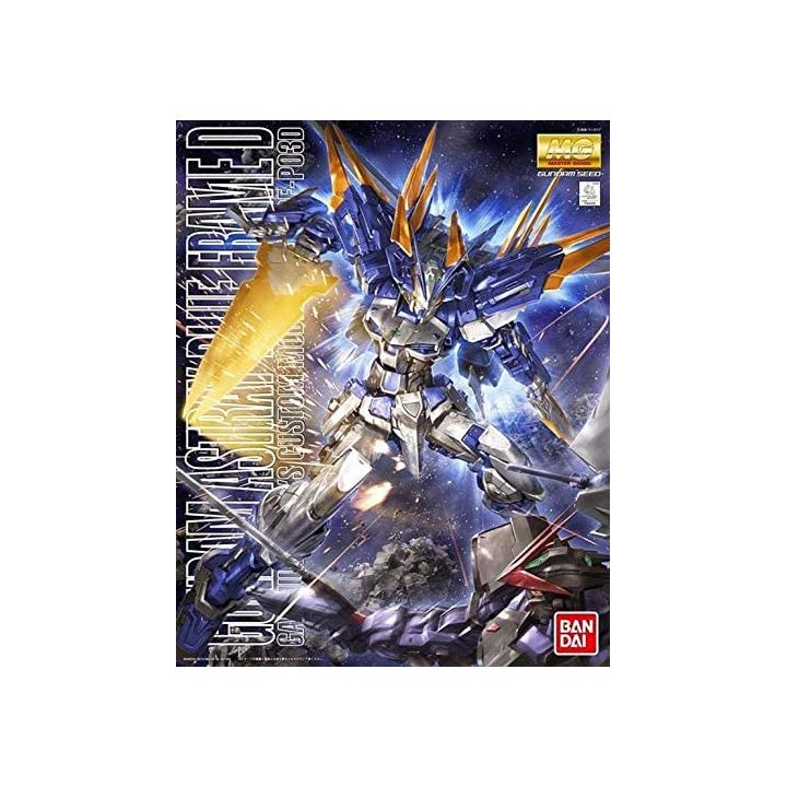 BANDAI MG Mobile Suit Gundam SEED DESTINY ASTRAY B - Master Grade Gundam Astray Blue Frame D Model Kit Figure