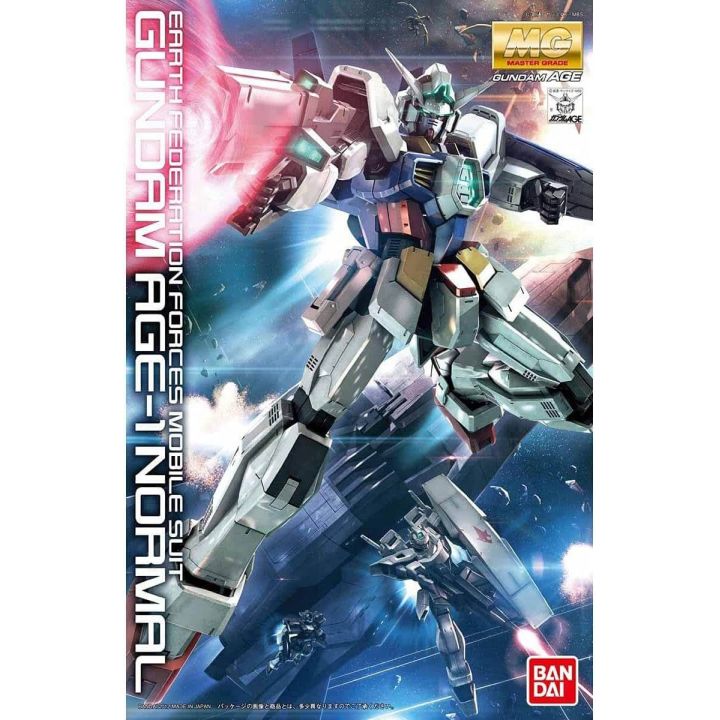 BANDAI MG Mobile Suit Gundam AGE - Master Grade Gundam AGE-1 Normal Model Kit Figure