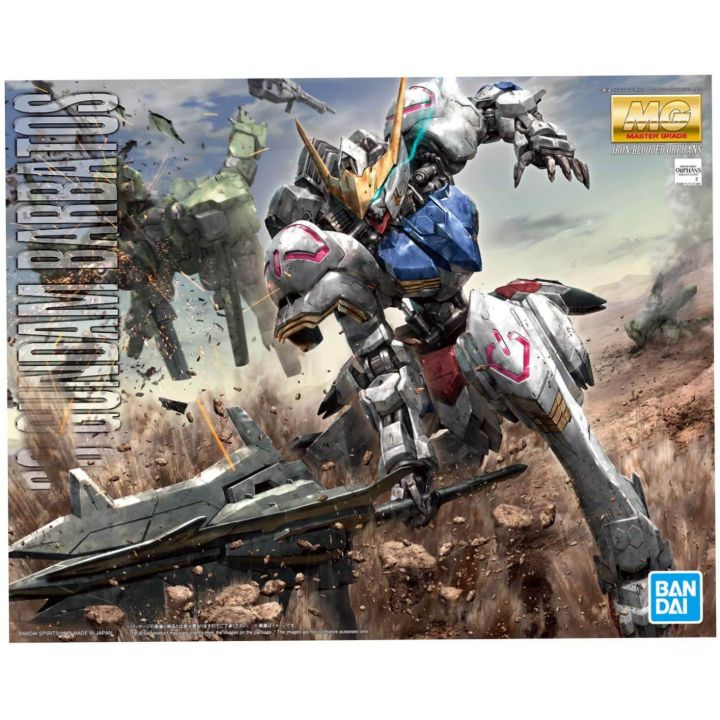 BANDAI MG Mobile Suit Gundam Iron-Blooded Orphans - Master Grade Gundam Barbatos Model Kit Figure