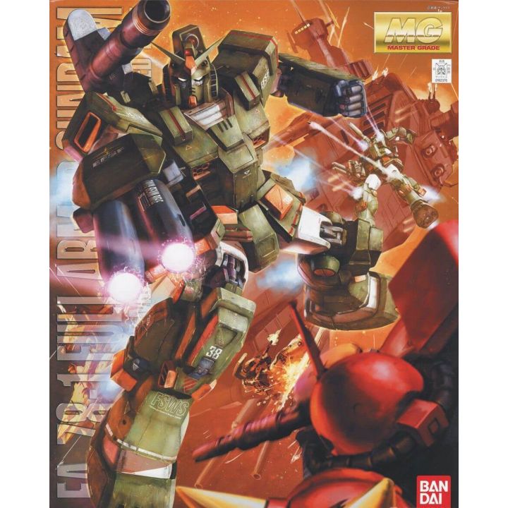 BANDAI MG Mobile Suit Gundam MSV(Mobile Suit Variations) - Master Grade FA-78-1 Full Armor Gundam Model Kit Figure