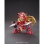 BANDAI SDBF Gundam Build Fighters Try - Super deformed Red Warrior Amazing Model Kit Figure