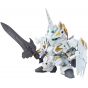 BANDAI SD Gundam BB Warrior - Super deformed LEGENDBB Knight Unicorn Gundam Model Kit Figure