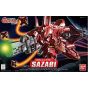 BANDAI SD Gundam BB Guerrero Contraataque Char - Super deformado Sazabi Modelo Figura Kit