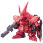 BANDAI SD Gundam BB Warrior Counterattack Char - Super deformed Sazabi Model Kit Figure