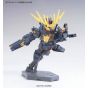 BANDAI SD Gundam BB Guerrero Gundam UC - Super deformado Unicorn Gundam Unidad 2 Banshee Modelo Kit Figura