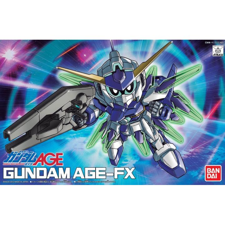 BANDAI SD Gundam BB Warrior Gundam AGE - Super deformed Gundam AGE-FX Model Kit Figure