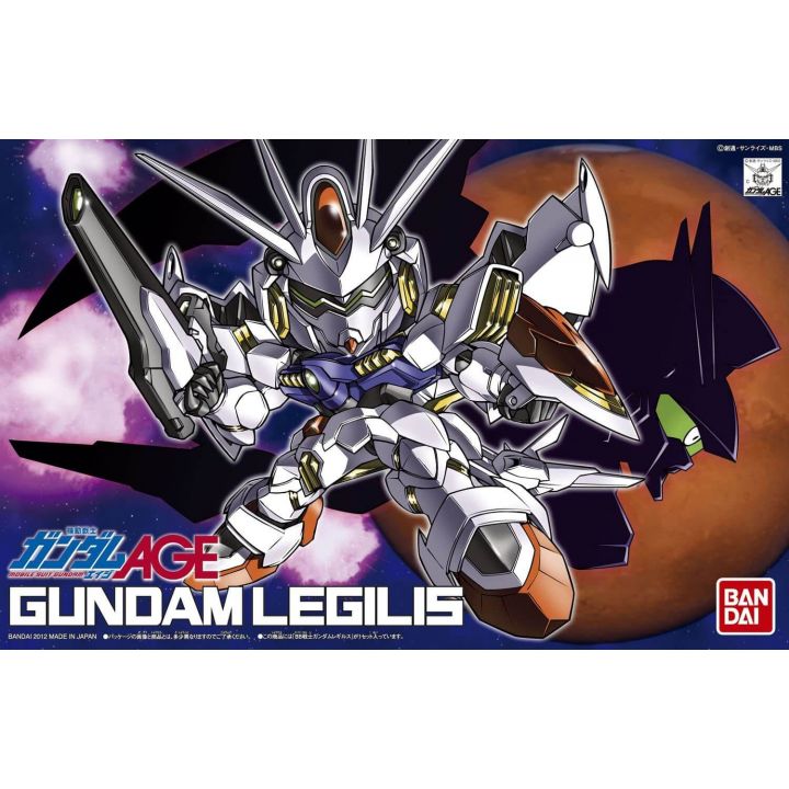 BANDAI SD Gundam BB Warrior Gundam AGE - Super deformed Gundam Regils Model Kit Figure