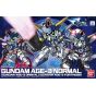 BANDAI SD Gundam BB Warrior Gundam AGE - Super deformed Gundam AGE-3 (Normal Fortress Orbital) Model Kit Figure