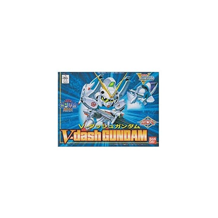 BANDAI SD Gundam BB Warrior V Gundam - Super deformed V-DASH Gundam Model Kit Figure(Gunpla)