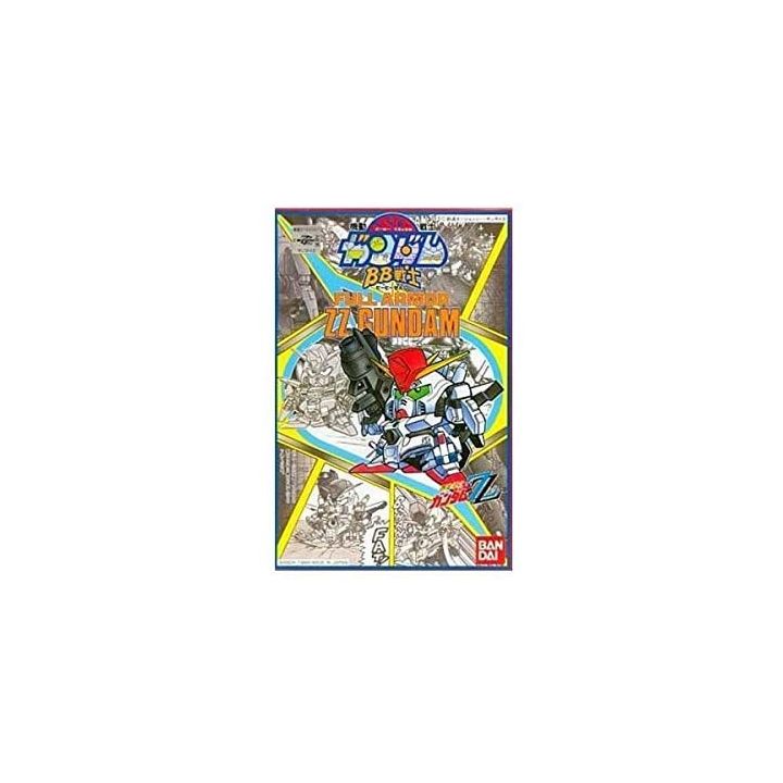 BANDAI SD Gundam BB Guerrero Gundam ZZ - Super deformado Armadura Completa ZZ Gundam Modelo Kit Figura(Gunpla)