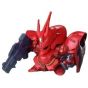 BANDAI SD Gundam BB Warrior Counterattack Char - Super deformed Sazabi Model Kit Figure(Gunpla)