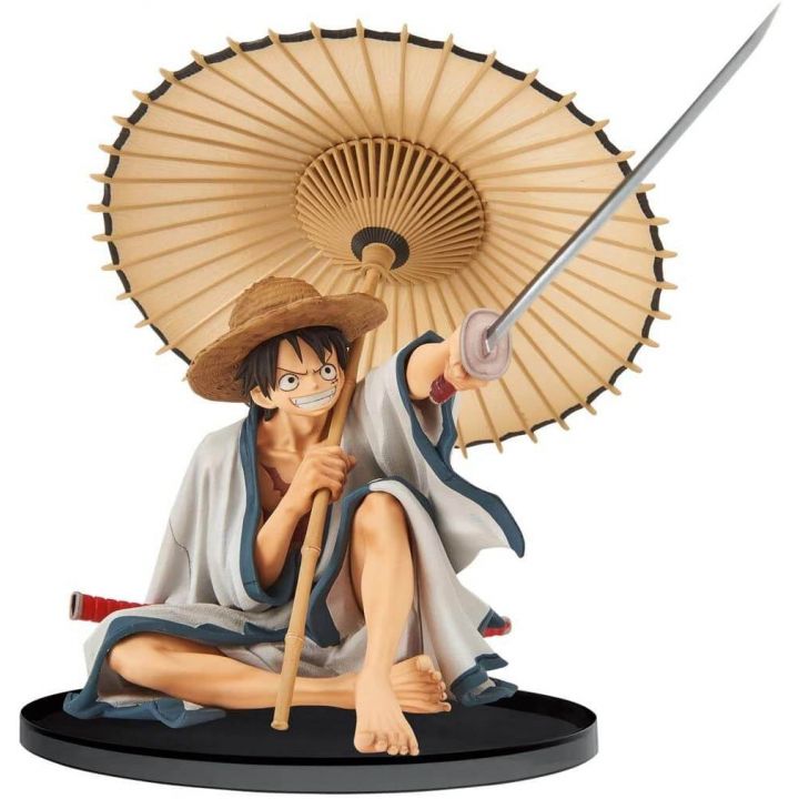 BANPRESTO BWFC - One Piece WORLD FIGURE COLOSSEUM2 vol.6 - Monkey D. Luffy (Color ver.) Figure