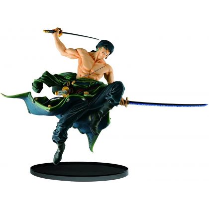 BANPRESTO BWFC - One Piece WORLD FIGURE COLOSSEUM vol.1 - Roronoa Zoro (Color ver.) Figure