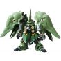 BANDAI SD Gundam BB Warrior Gundam UC - Super deformed Kshatriya Model Kit Figure(Gunpla)