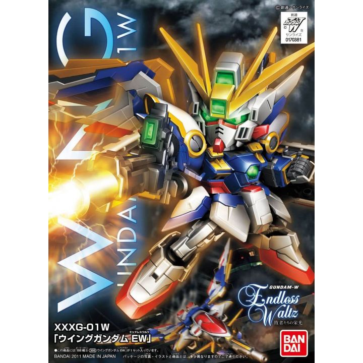 BANDAI SD Gundam BB Guerrero Gundam W EW - Super deformado Wing Gundam EW Modelo Kit Figura(Gunpla)