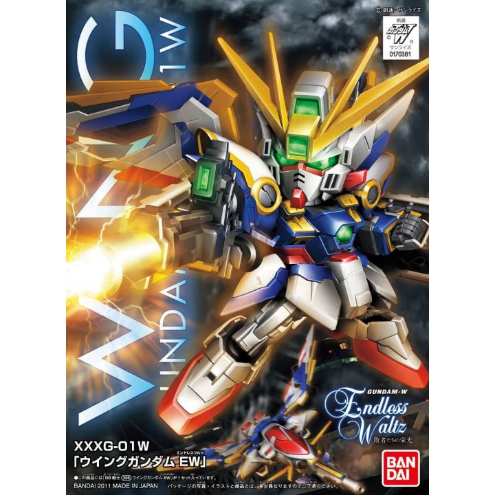 BANDAI SD Gundam BB Warrior Gundam W EW - Super deformed Wing Gundam EW Model Kit Figure(Gunpla)