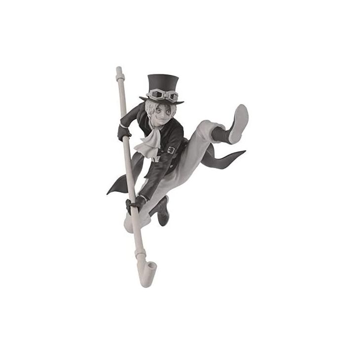 BANPRESTO BWFC - One Piece WORLD FIGURE COLOSSEUM2 vol.8 - Sabo (ver.Monochrome) Figure