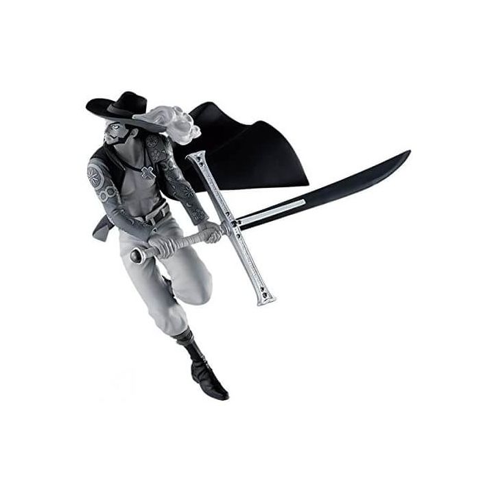 BANPRESTO BWFC - One Piece WORLD FIGURE COLOSSEUM vol.3 - Mihawk (ver.Monochrome) Figure