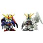 Figura de kit de modelo BANDAI SD Gundam BB Warrior Z Gundam: Z Gundam y ν Gundam (HWS) superdeformados (Gunpla)
