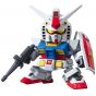 BANDAI SD Gundam BB Guerrero Mobile Suit Gundam - Super deformado RX-78-2 Gundam (Anime Color) Modelo Kit Figura(Gunpla)
