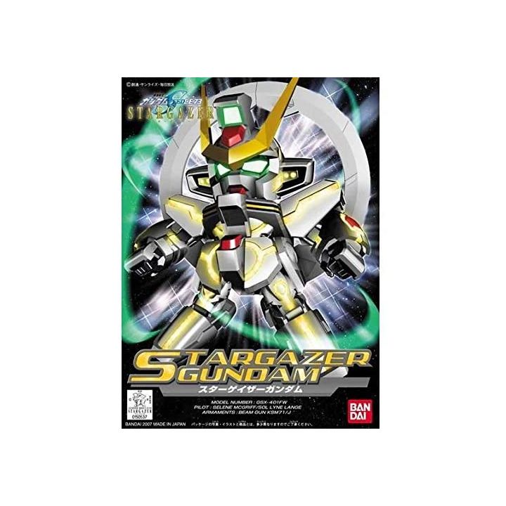 BANDAI SD Gundam BB Guerrero Gundam SEED C.E.73 STARGAZER - Super deformado Stargazer Gundam Modelo Kit Figura(Gunpla)