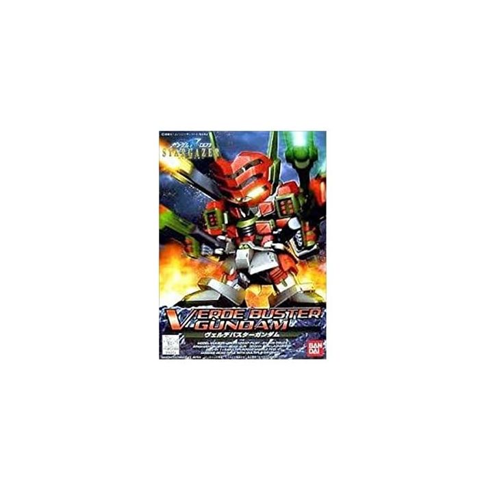 BANDAI SD Gundam BB Warrior Gundam SEED C.E.73 STARGAZER - Super deformed Verde Buster Gundam Model Kit Figure(Gunpla)