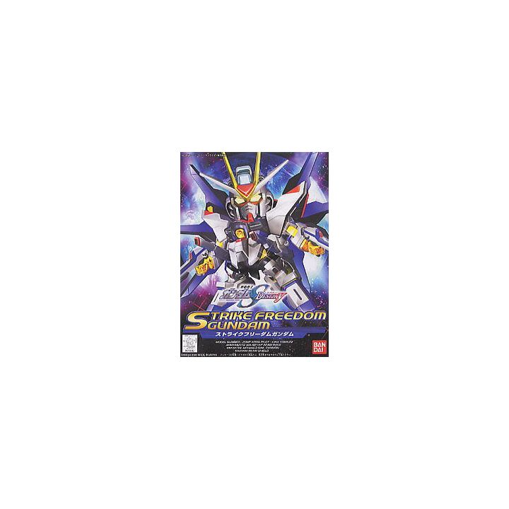 BANDAI SD Gundam BB Warrior Gundam SEED DESTINY - Super deformed Strike Freedom GUNDAM Model Kit Figure(Gunpla)